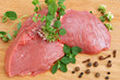 Raw beef meat Raw beef meat
