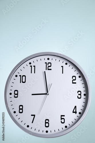 Photo: Big white clock Big white clock