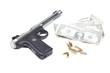 Money, guns, and bullets.