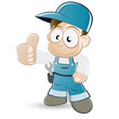 handwerker mechaniker cartoon