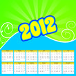 Vector: calendar for 2012 through 2014 calendar for 2012 through 2014