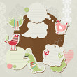 scrapbook elements with place for your text scrapbook elements with place for your text