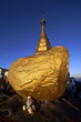 Golden temple Burma Kyaiktiyo mountain
