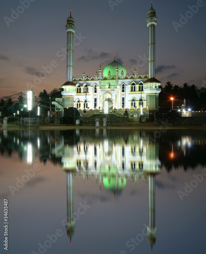 Photo: Muslim (Arab) Mosque, Kovalam, Kerala, South India Muslim (Arab) Mosque, Kovalam, Kerala, South India