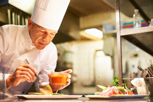 Photo: Chef at work Chef at work