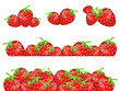 Strawberry borders for your design