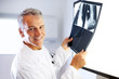 Senior friendly orthopaedic holding x-ray Senior friendly orthopaedic holding x-ray