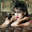 Retro woman