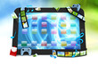 Tablet computer with movies, music, and games