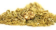 luck in money, pile of luxury gold luck in money, pile of luxury gold