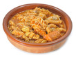 Cazuela de callos a la madrileña.
