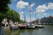 Boats in harbor - Dordrecht