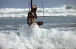 Stilt Fishing is unique to South Asia