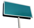 Green road array isolated