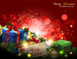 Magic Christmas Background. Magic Christmas Background.