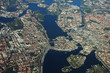 Areal view of Stockholm, Sweden