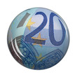 Glasmurmel 20 Euro