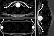 Three decorative backgrounds for jewelry design