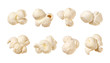 Popcorn Isolated On White