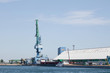Silo am Hafen