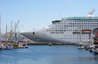 Ship in Coruña Port Ship in Coruña Port