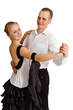 Young couple dancing