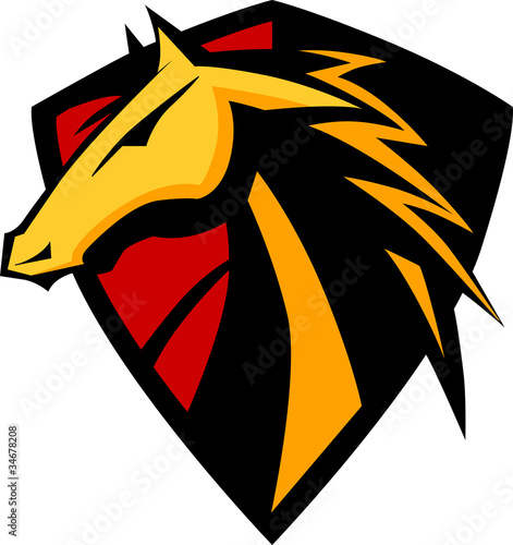 Vector: Mustang Stallion Graphic Mascot Image Mustang Stallion Graphic Mascot Image