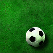 soccer ball on green grass