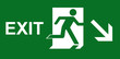 emergency exit sign