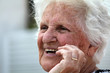 laughing old lady