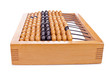 Accounting abacus isolated on white background Accounting abacus isolated on white background