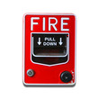 Fire alarm button