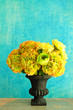 rose in retro vase for decoration rose in retro vase for decoration