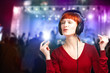 young beauty woman with headphones young beauty woman with headphones