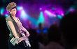 young beauty woman with guitar young beauty woman with guitar