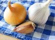 onion and garlic