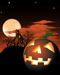 Halloween pumpkin background Halloween pumpkin background