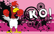 chicken boxing cartoon background3 chicken boxing cartoon background3