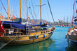 Bodrum castle and sailing boats, Turkey