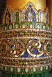 Decorated column, Shwedagon Pagoda, Burma
