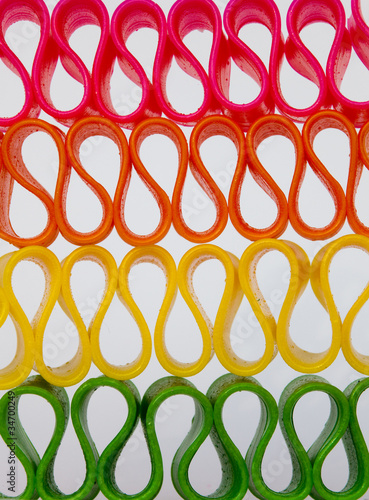 Photo: Stacked Ribbon Candy Stacked Ribbon Candy