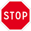 Vector: panneau stop panneau stop