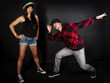 Photo: hip hop dance partners posing hip hop dance partners posing