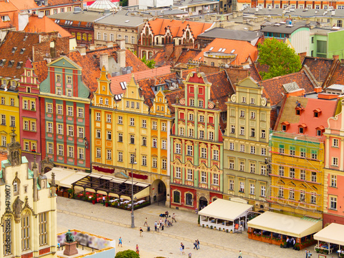 Photo: Old town square, Warsaw, Poland Old town square, Warsaw, Poland