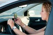 Reading SMS while driving car Reading SMS while driving car