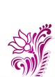 water lily ,motif design, India