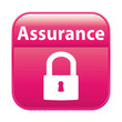 Bouton rose assurance