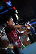 bartender working