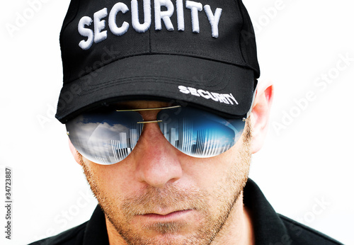 Photo: security man security man