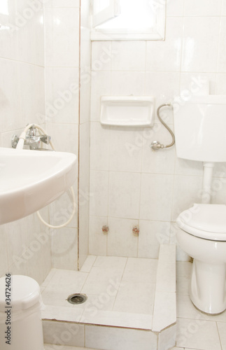 Photo: Greek Island guest house bathroom Greek Island guest house bathroom